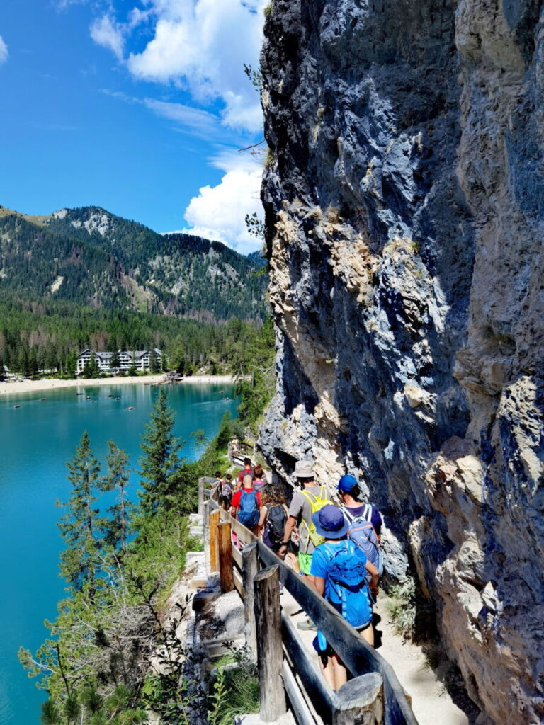 Lago di Braies estate