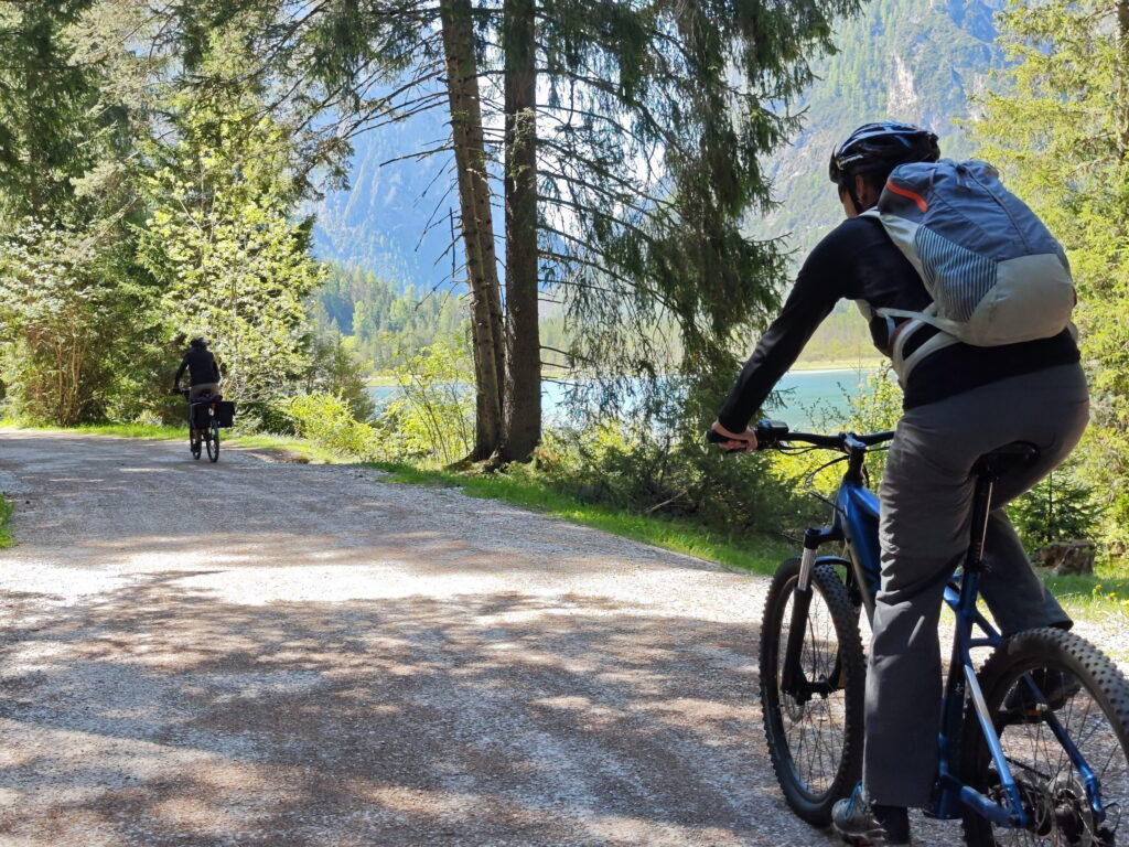 Mountainbiken Toblacher See