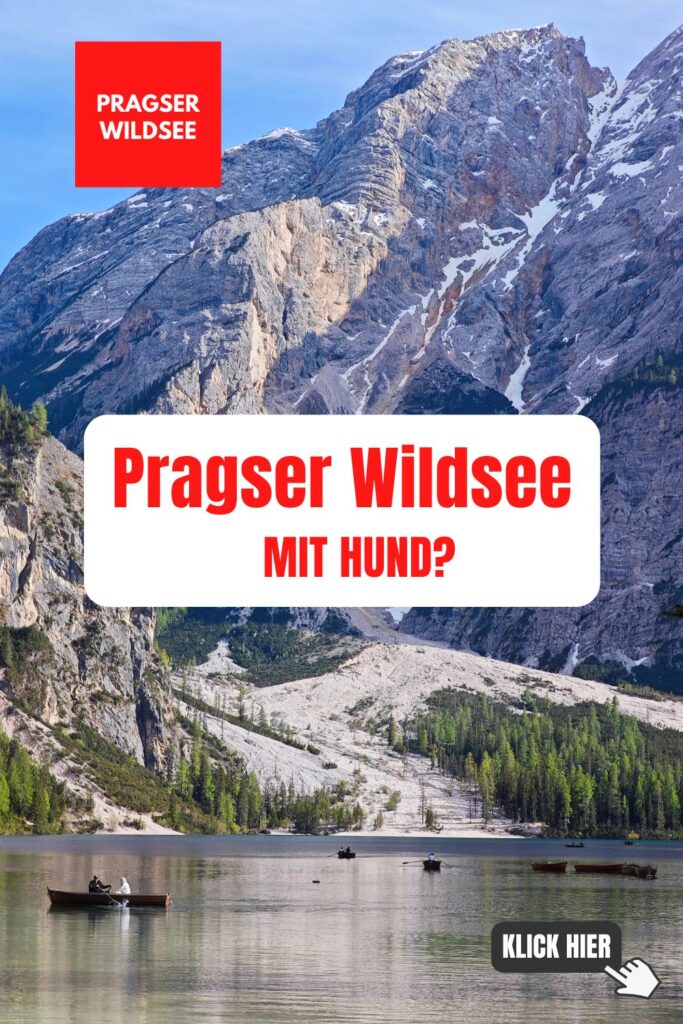 Pragser Wildsee mit Hund